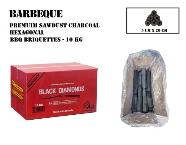 Sawdust Charcoal Briquettes (10kg) - Image 2