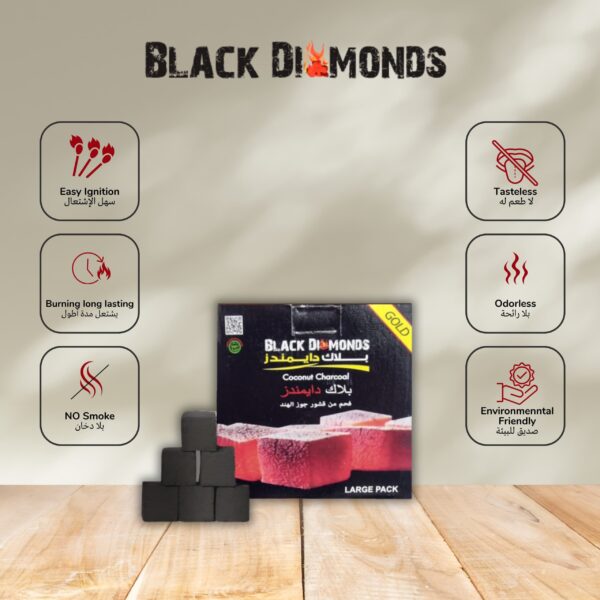 Charcoal Cubes (64 Pcs) IB - Image 4