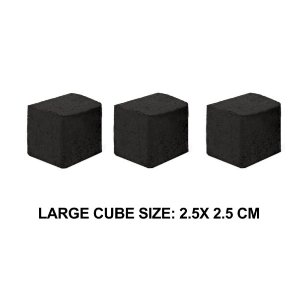 Charcoal Cubes (72 Pcs, 1 Pack) - Image 2