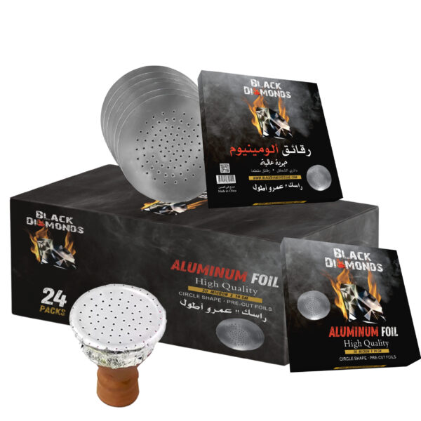 Aluminium Foil Pre Cut Round Sheets (600 Sheets)