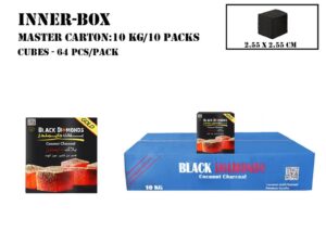 Charcoal Cubes (64 Pcs) MC