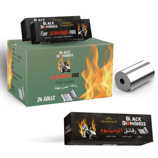 Aluminium Foil - Extra Thick Rolls - 10m Length (24 Rolls)