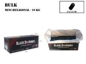 Coconut Charcoal Mini Hexa (10KG)