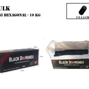 Coconut Charcoal Mini Hexa (10KG)