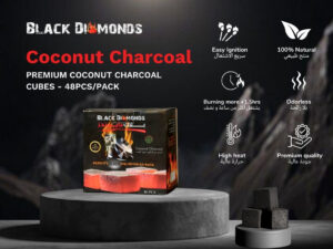 Charcoal Cubes (48 Pcs)