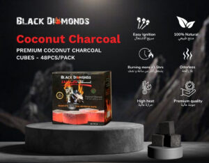 CHARCOAL CUBES (48 PCS)