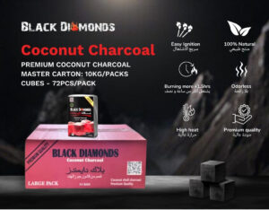 CHARCOAL CUBES (72 PCS)